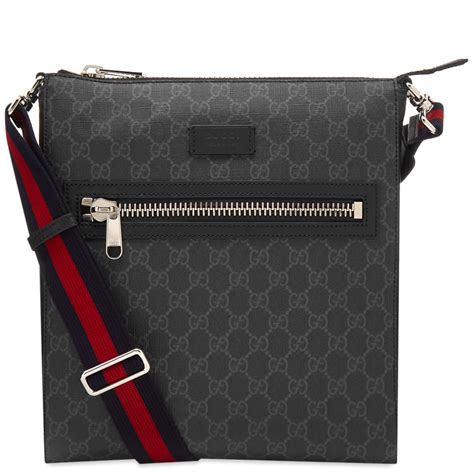 supreme lv messenger bag black|gucci gg supreme Messenger.